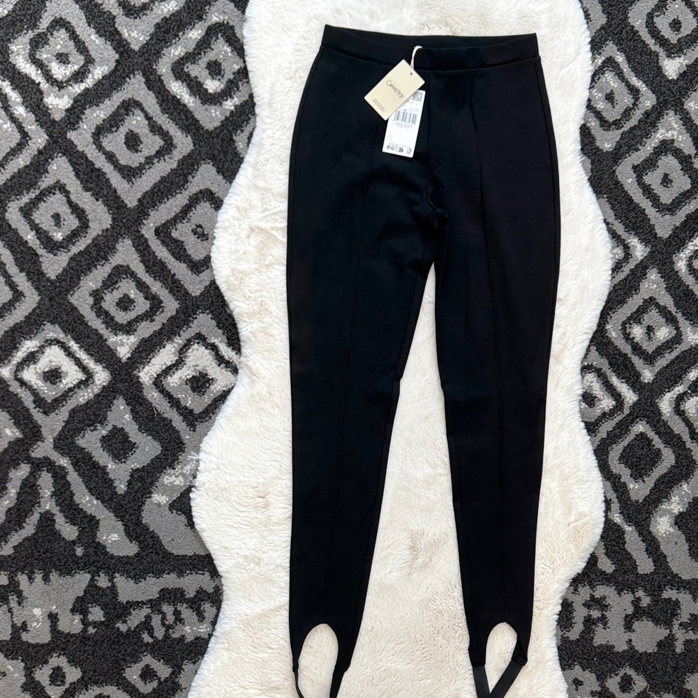 Mango Black Leggings